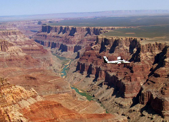 giros en avin del Grand Canyon